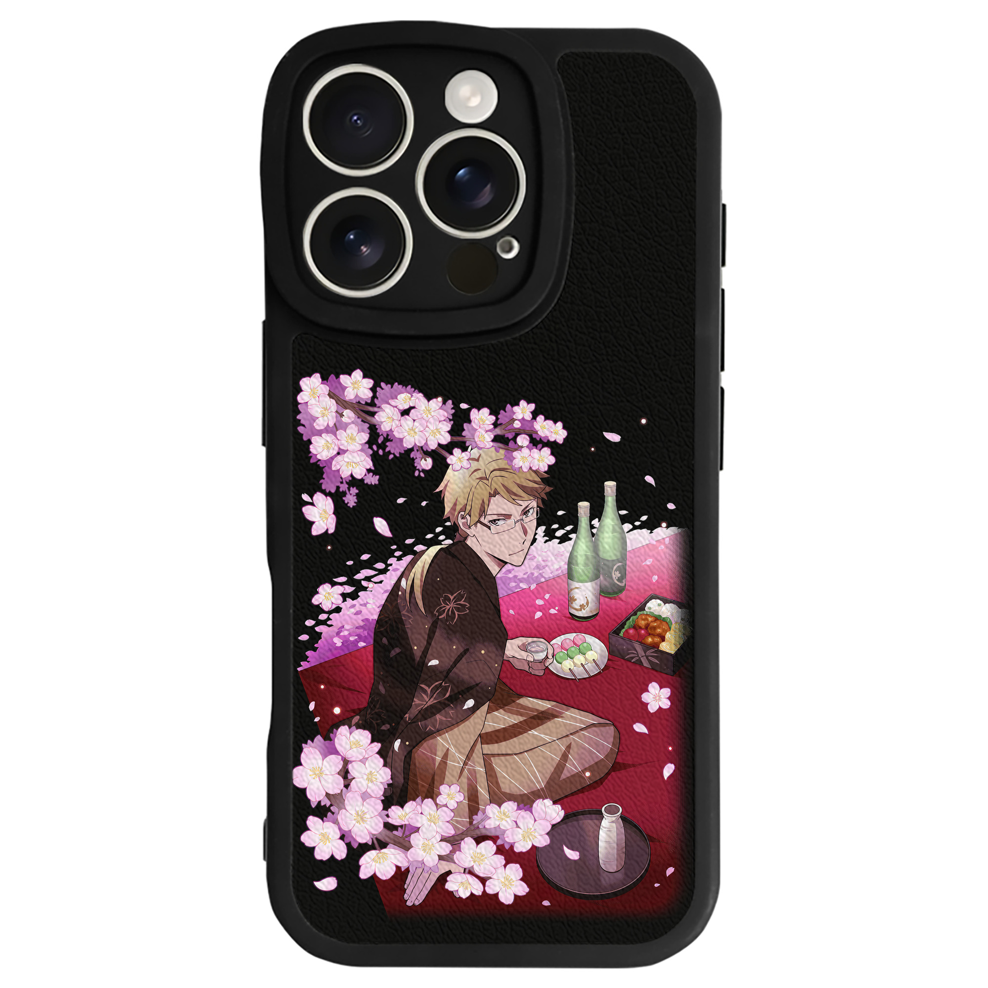 （画像用） 文豪ストレイドッグス Bungo Stray Dogs 【iPhone 16シリーズ対応】シリコンスマホケース（レザー調） 材質：シリコン